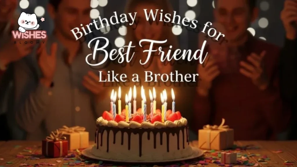 Birthday Wishes for a Best Friend Who Is Like a Brother