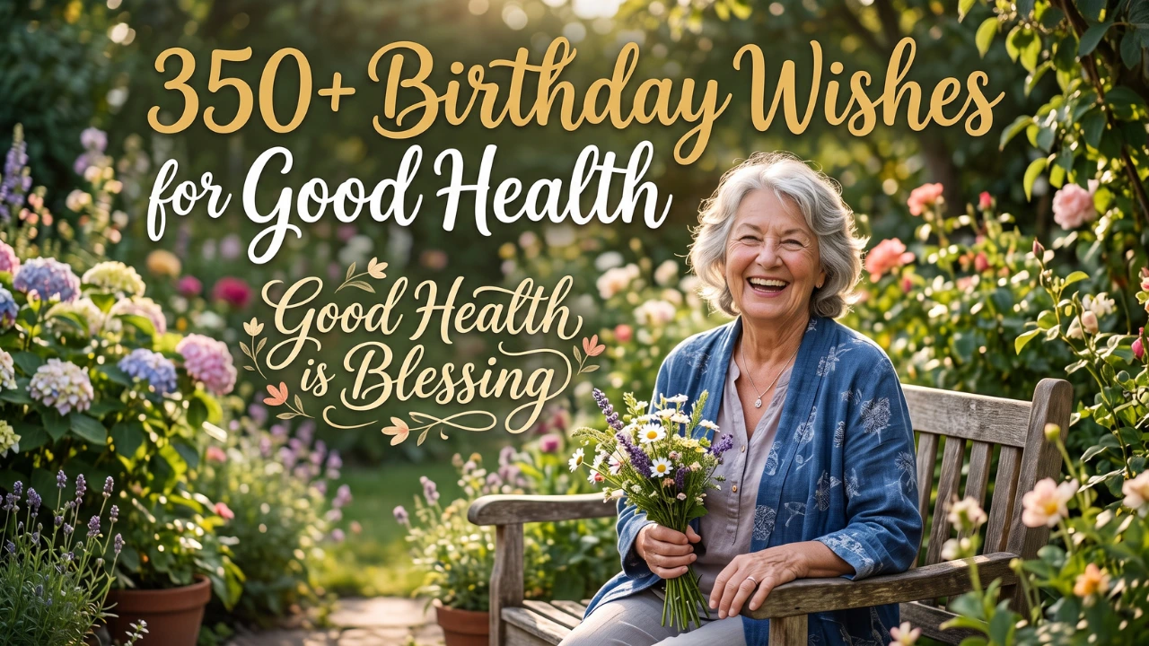 Birthday Wishes for Good Health