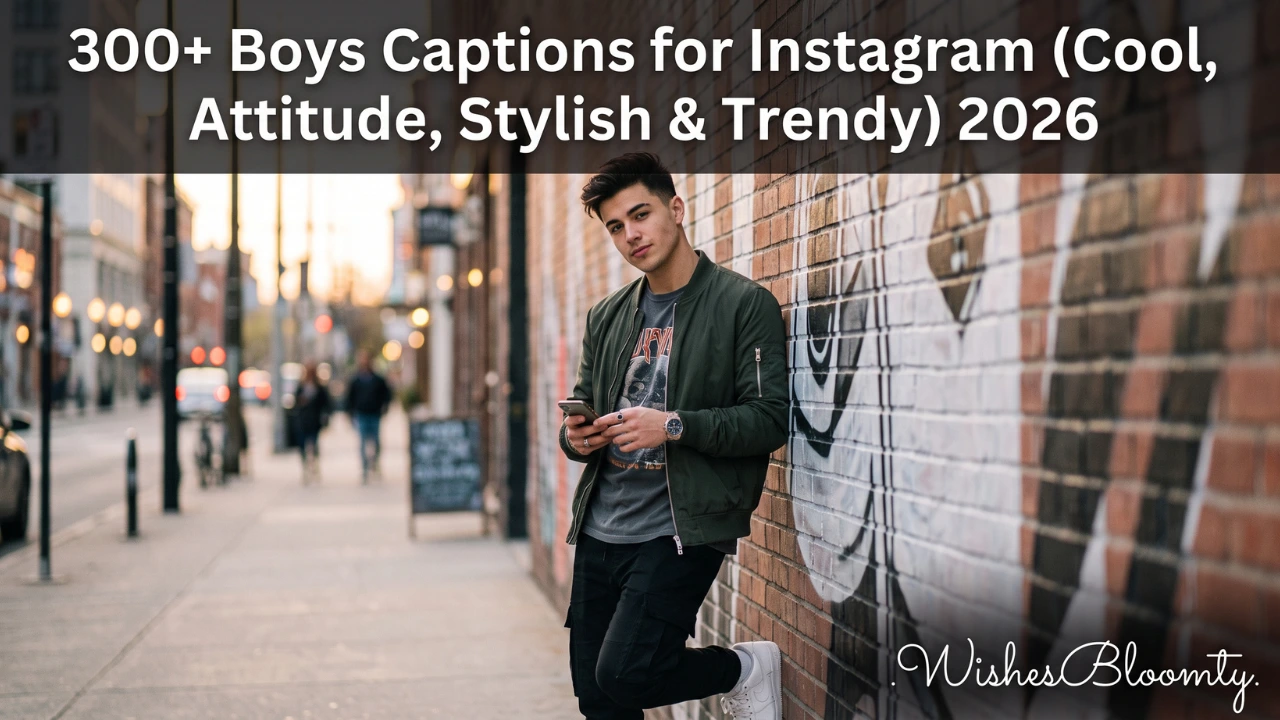 boys captions for instagram