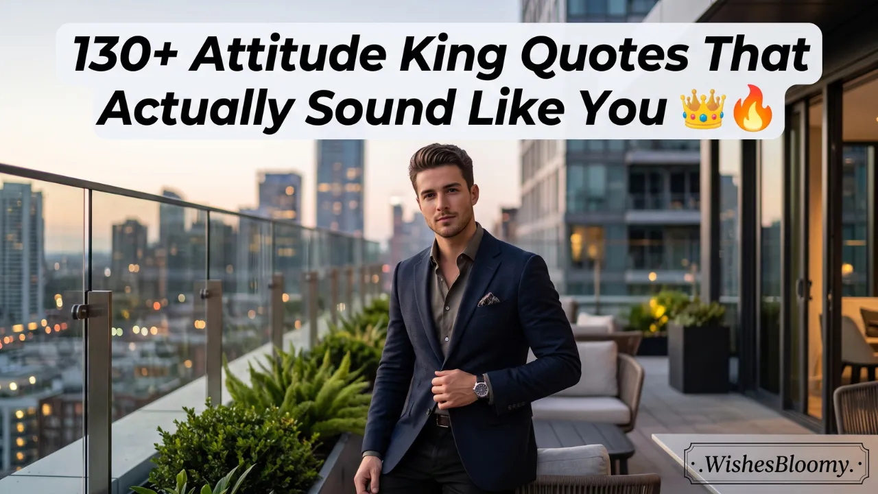 attitude king quotes